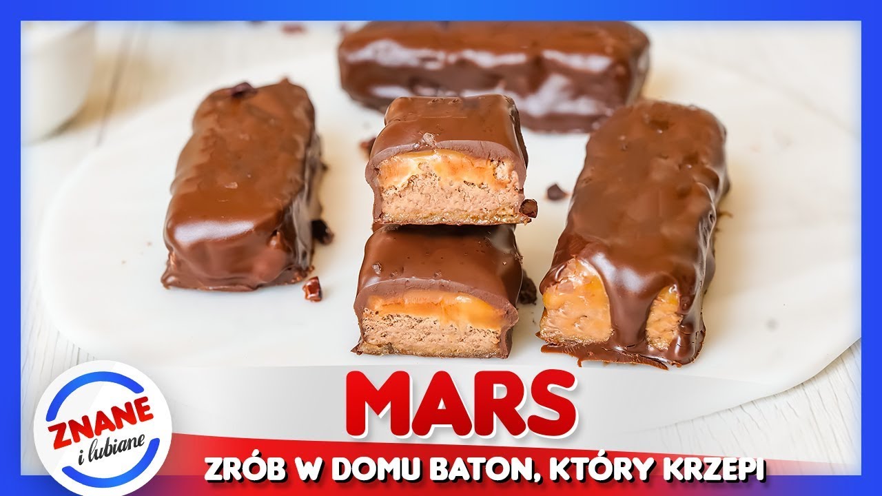 DOMOWY BATON MARS - prosty przepis SUPER SMAK *znane słodycze