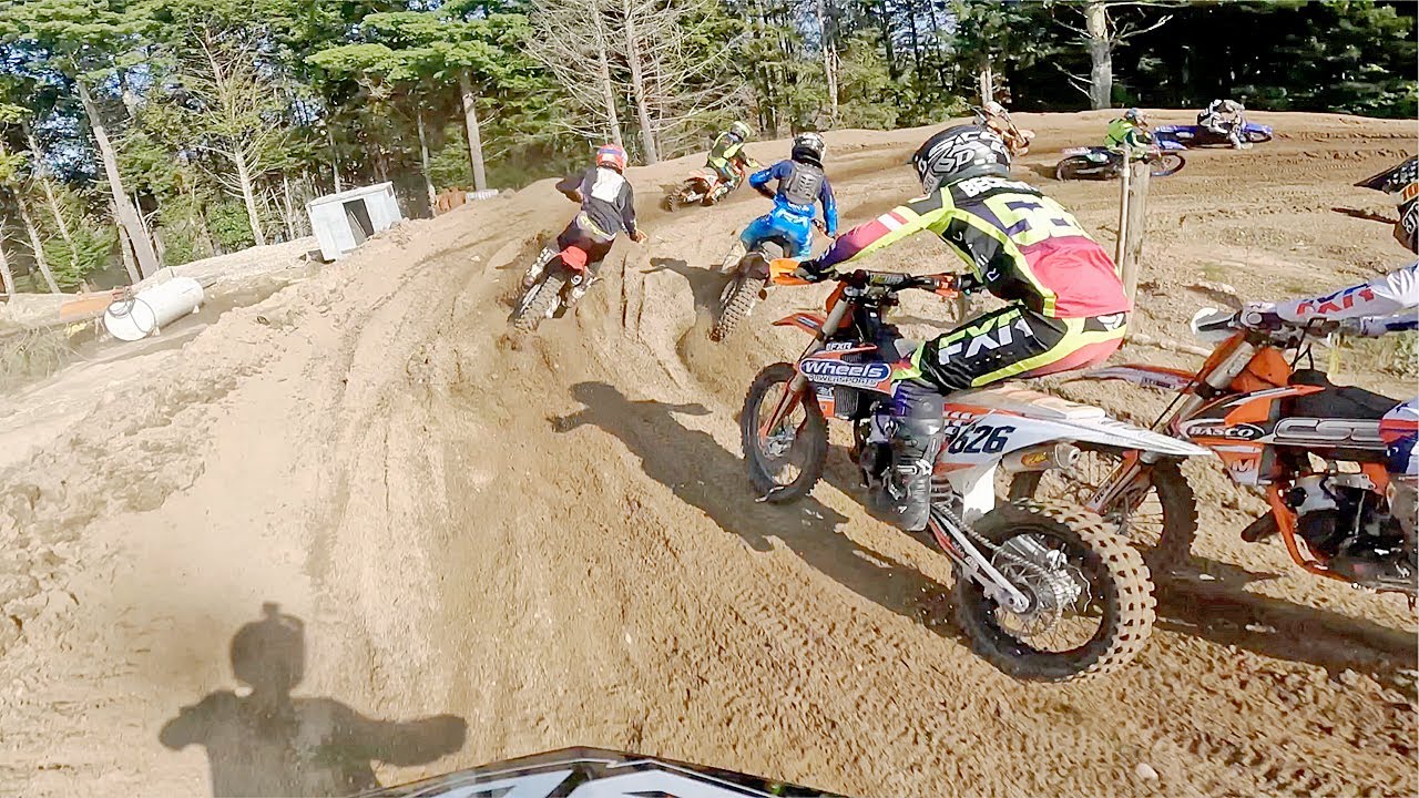 Pro 125 CrowHill MX @JDayOffroadRacing Moto 2 GoPro Action