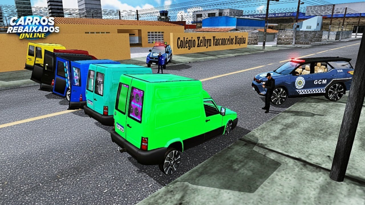 CARROS REBAIXADOS ONLINE | ROLE DOS ALUNOS DE FIORINO E CHEGOU AS VT !
