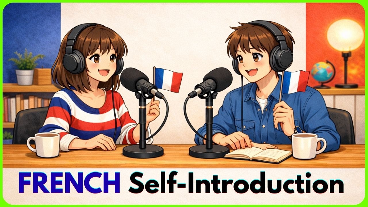 Introduce Yourself in French | A1 Beginner Class | Learn French Vocabulary & Phrases Fast!