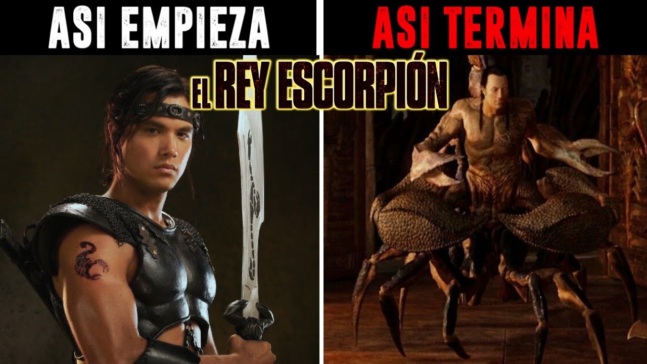 ASI EMPIEZA Y TERMINA EL REY ESCORPIÓN LA SAGA COMPLETA