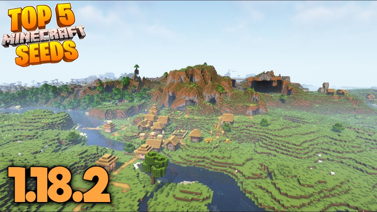 Top 5 VILLAGE SEEDS for Minecraft 1.18.2! (Best Minecraft 1.18.2 Seeds)