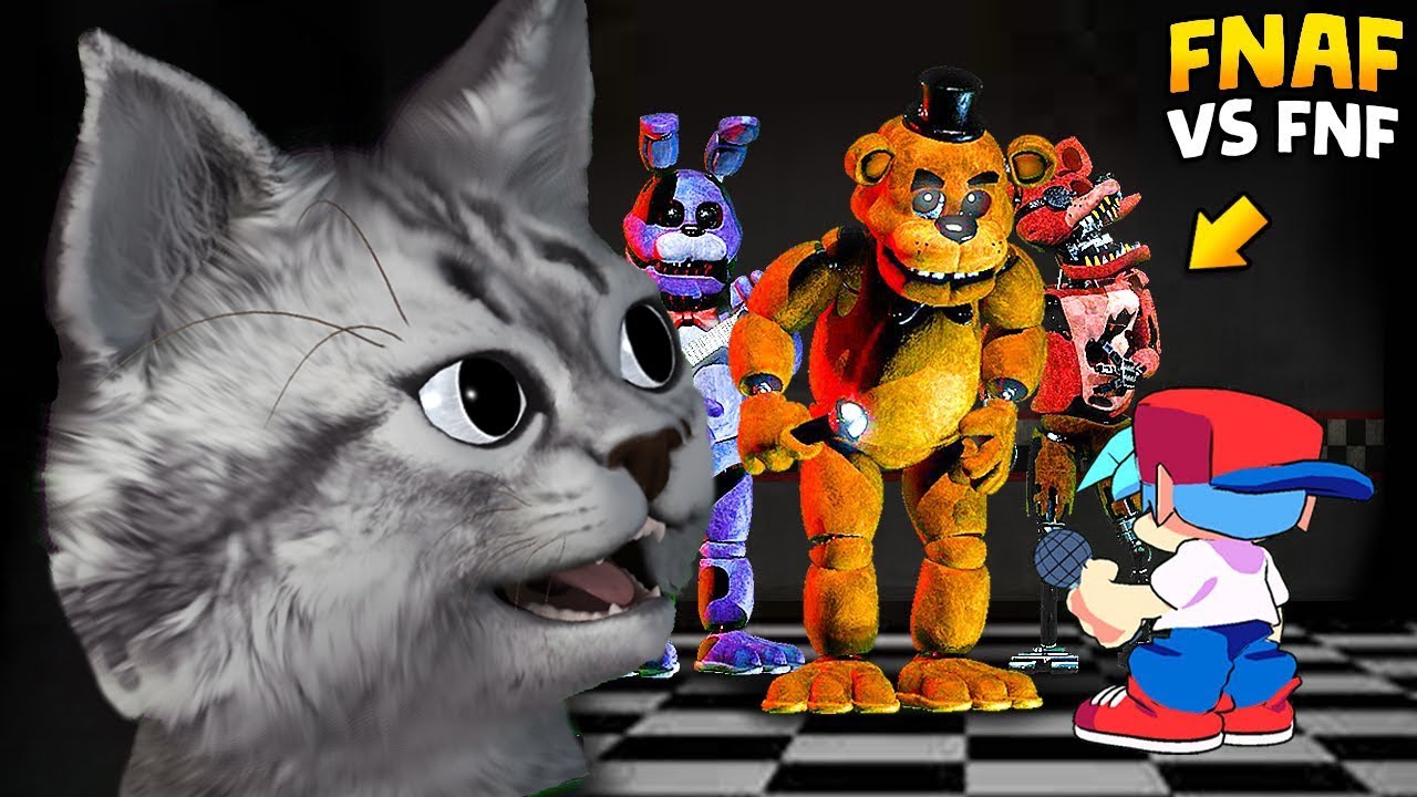 FNAF VS FNF MOD (oynadığım en iyi mod)