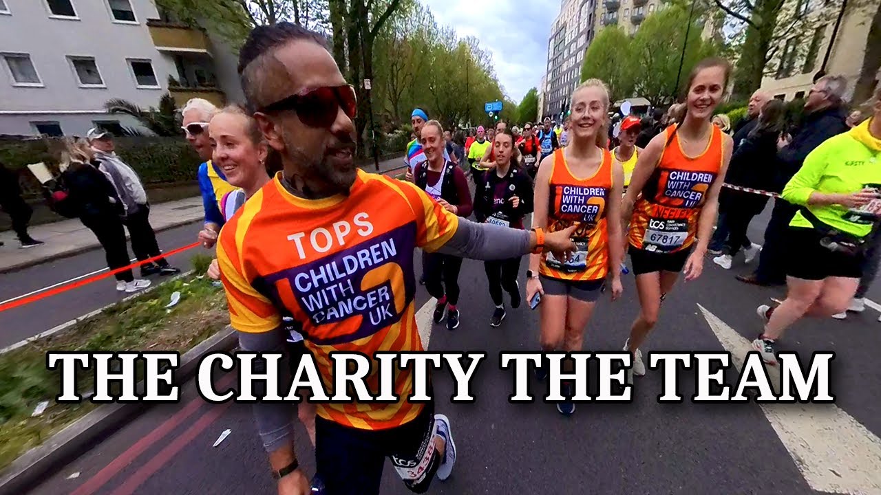 ONE FOR THE TEAM Children With Cancer UK LONDON MARATHON 2024 #londonmarathon  #childrenwithcanceruk