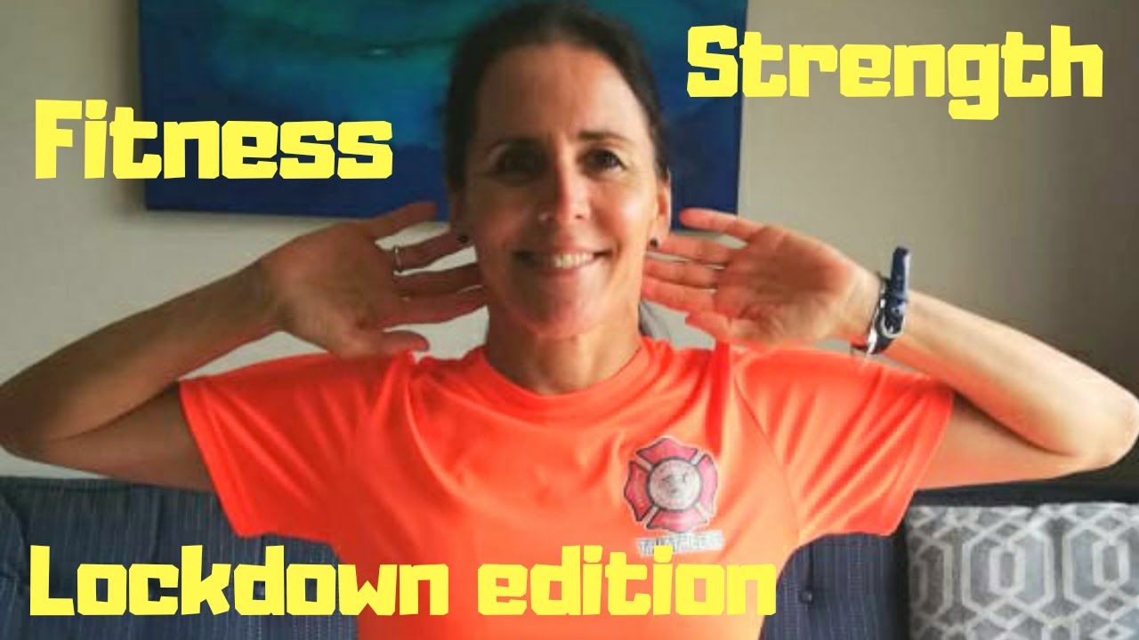 Free online Workout : Lockdown Fitness motivation at home, pre workout Warmup with Marusa Mason