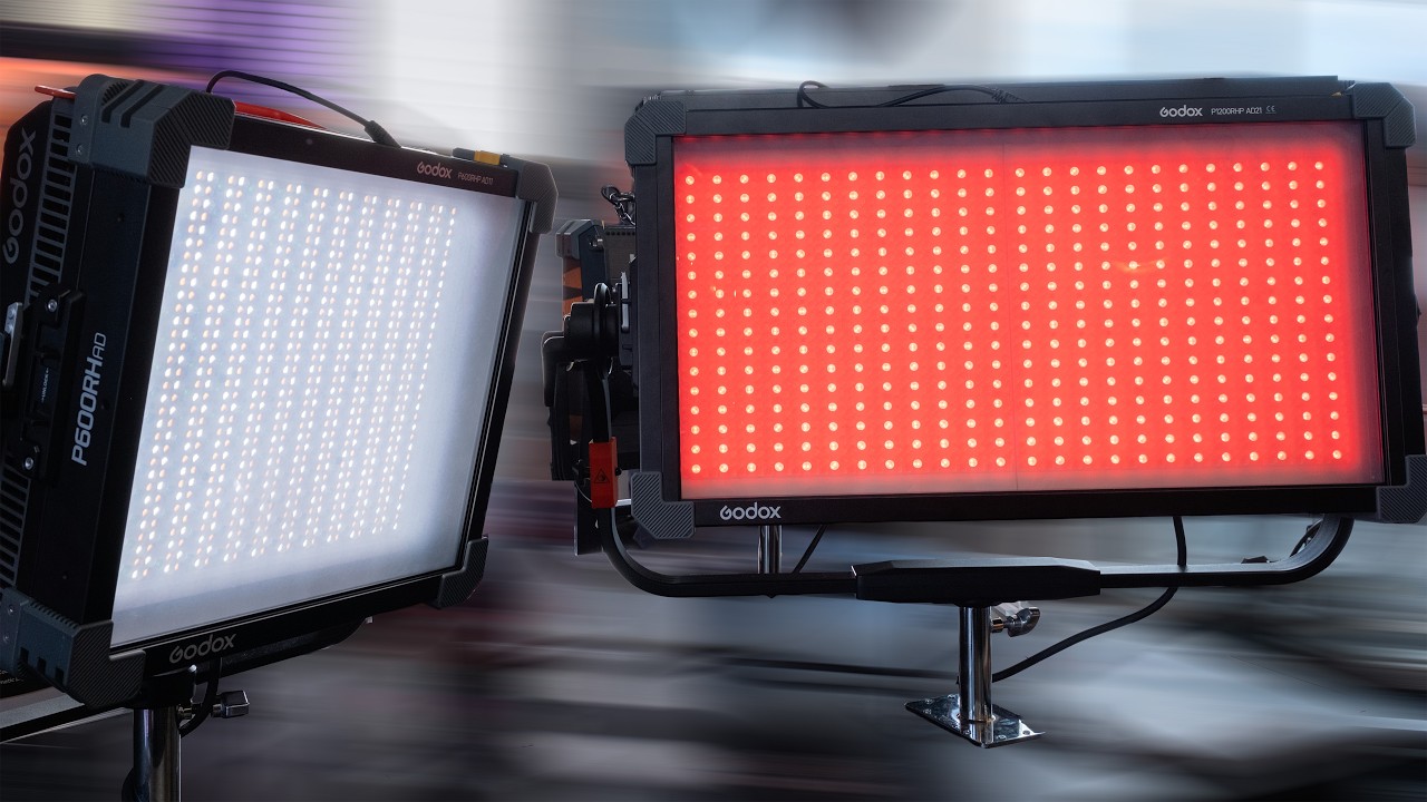 Godox KNOWLED P600R Hard P4 and P1200R Hard P8 Introduced – High-Output RGB Panels