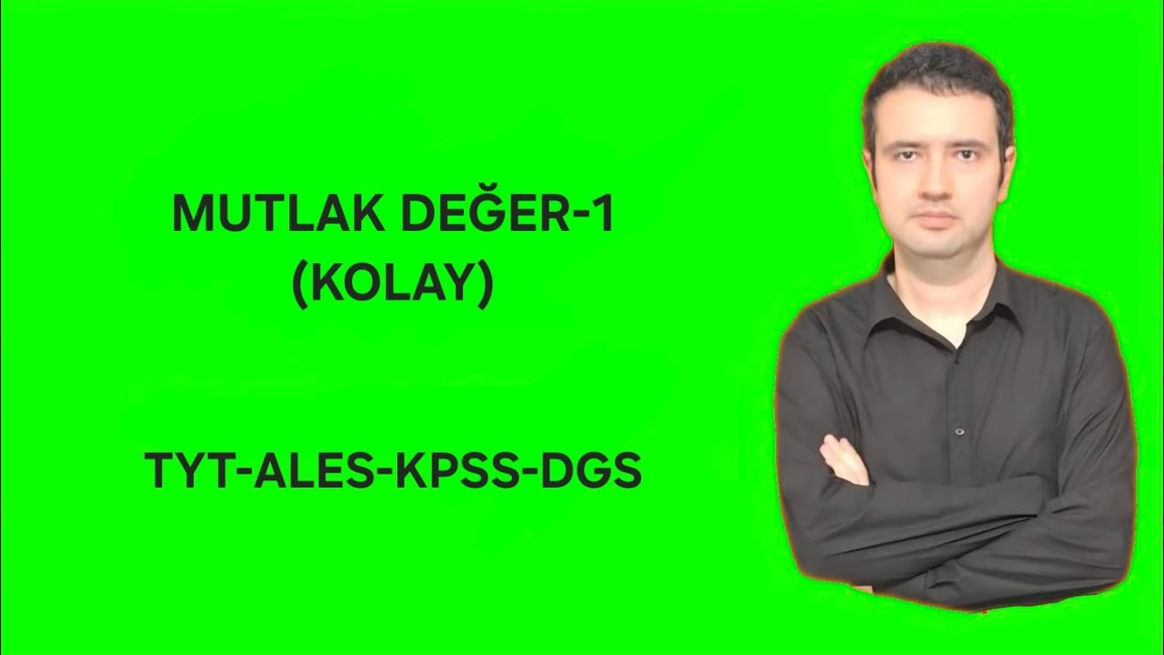 Mutlak Değer Kolay Sorular