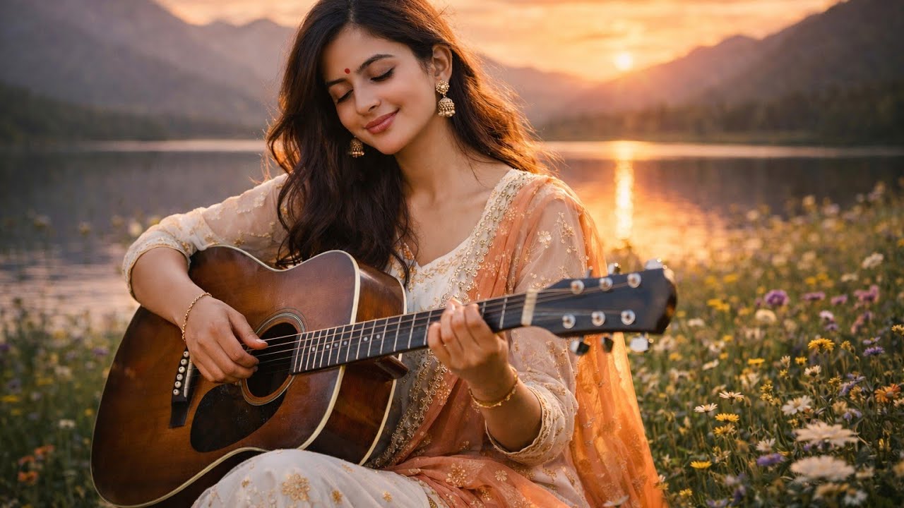 Healing Guitar Music for Sleep & Stress | Indian Relax Vibes