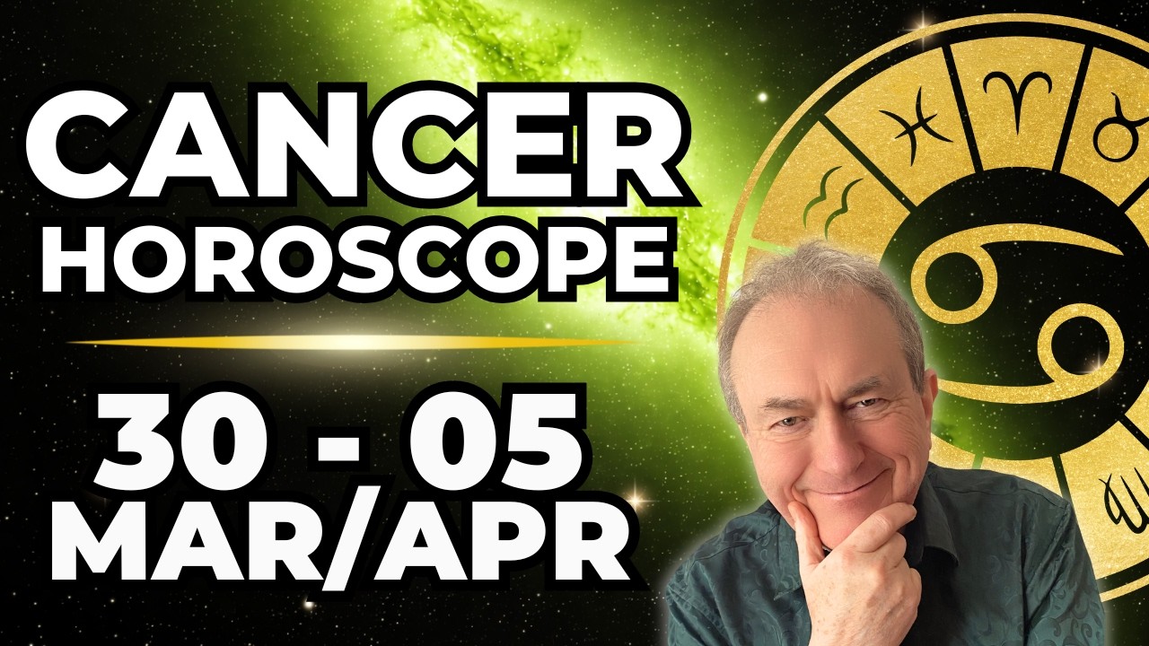 Cancer Weekly Horoscope | March 30 &ndash; Apr 5 2026 | Cosy Connections & Home Harmony 🏡