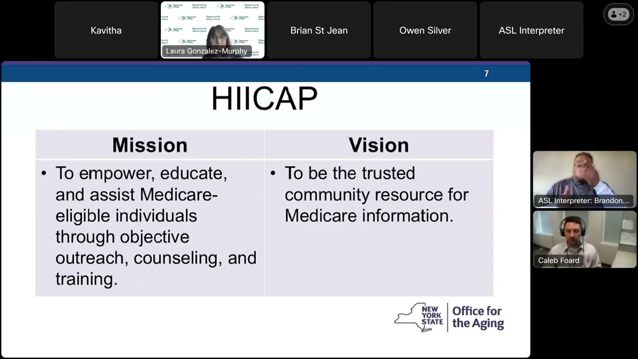 NYS Office for New Americans Webinar: Supporting the Health and Well-being of Older Immigrant NYers