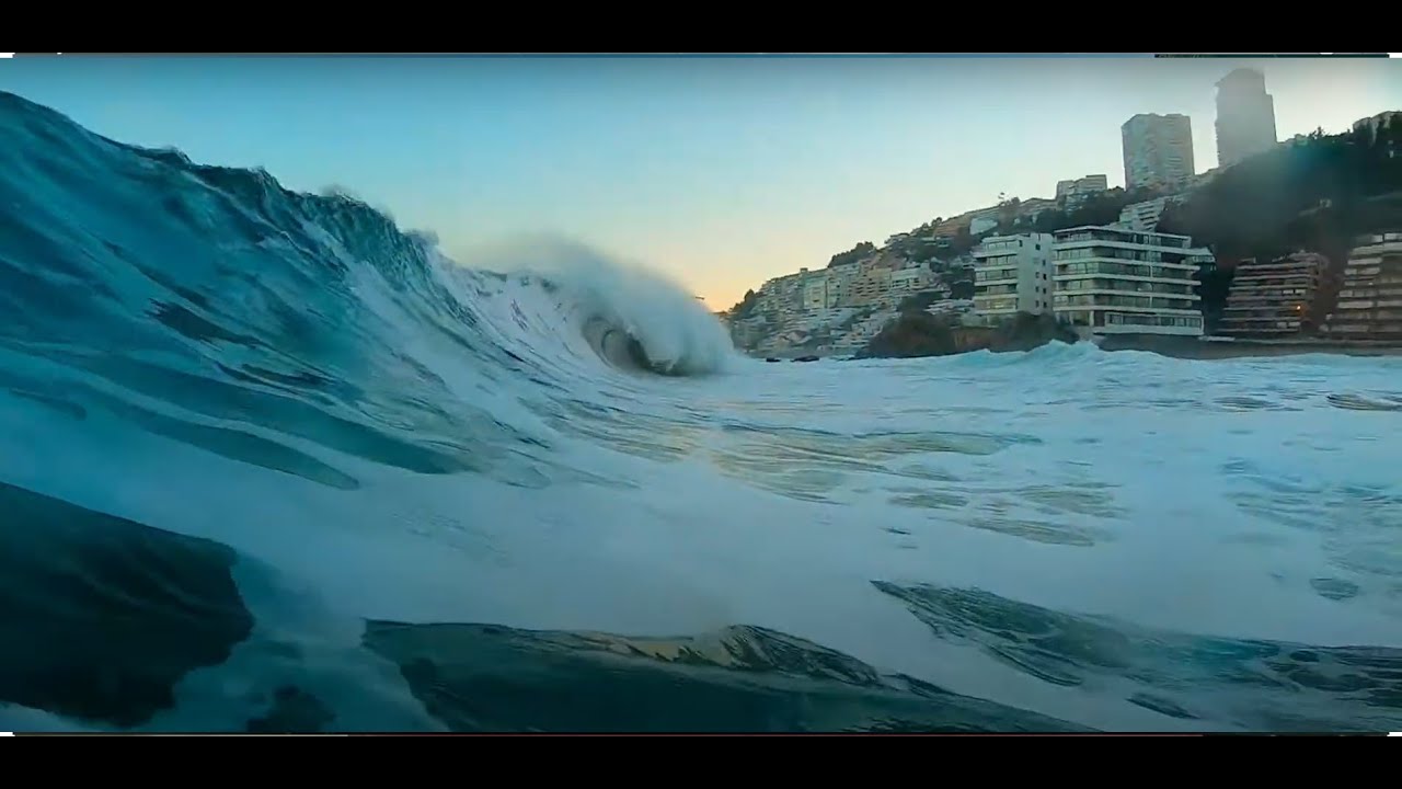 Bodyboard Reñaca, Viña del mar, Chile| invierno 2021|  POV gopro RAW