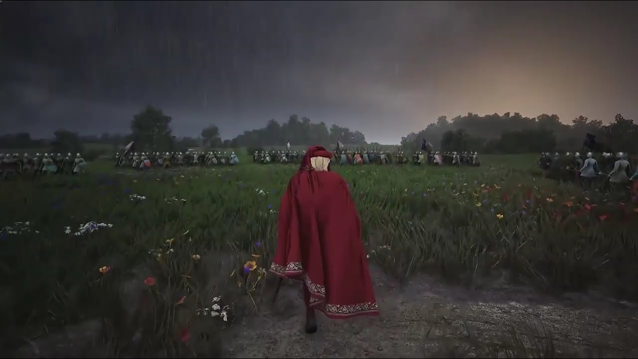 После захвата города, можно и пивка / Manor Lords