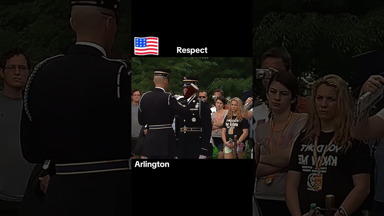 Honoring the unknown soldier at arlington #army #military #honor #respect #flag