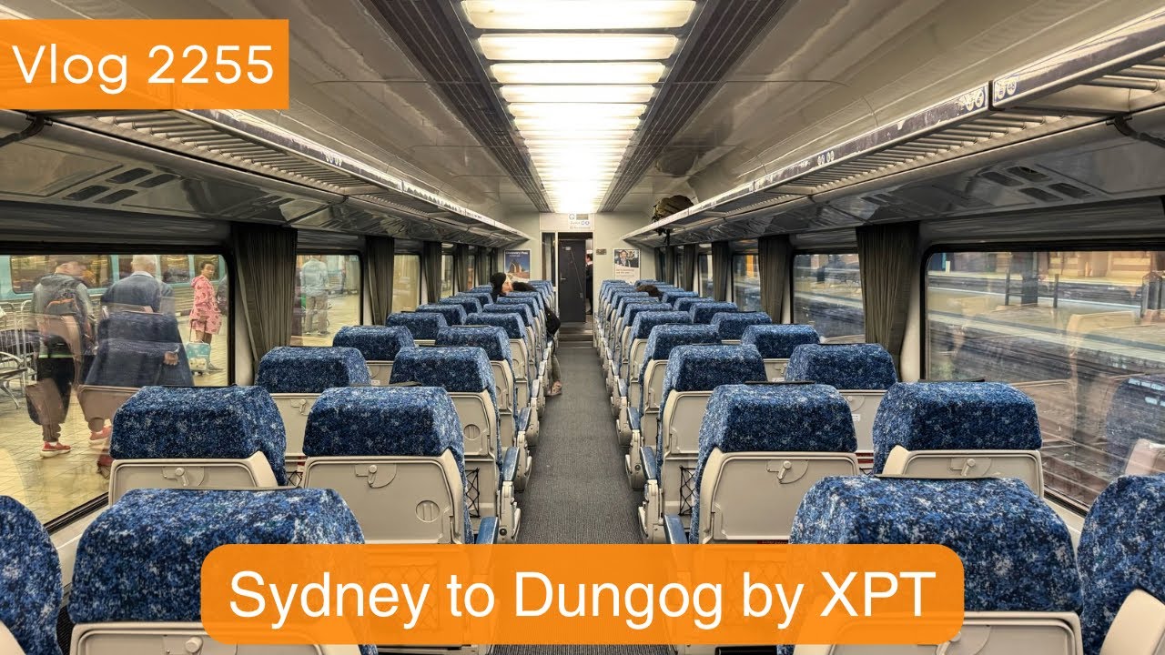 Sydney Trains Vlog 2255: Sydney to Dungog by XPT