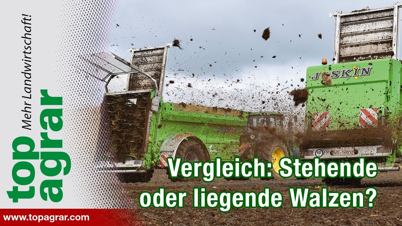 Joskin Tornado3 T5513/14 V +++ Systemvergleich stehendes oder liegendes Streuwerk?