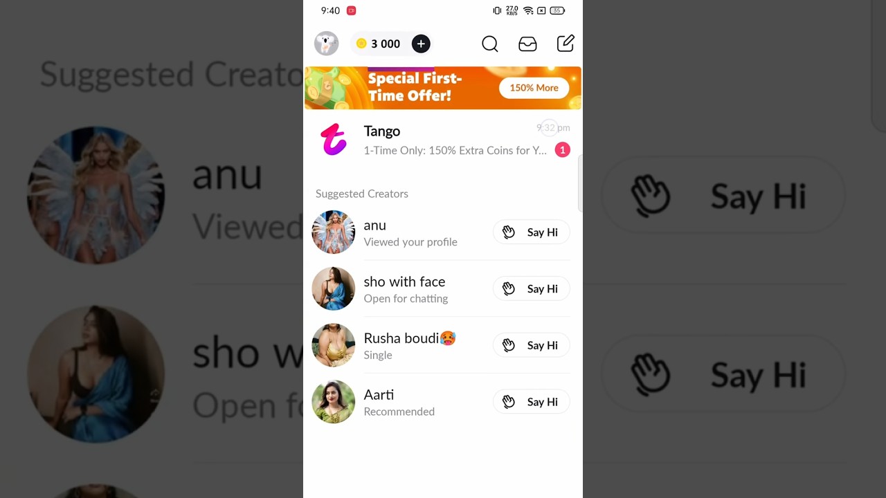 Монеты 3000 🪙 Tango Live Coins #tango #freecoins #tangolive