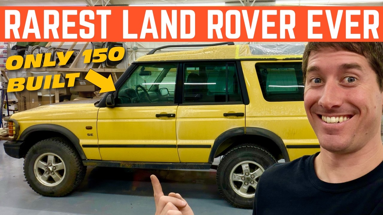 Я купил самый редкий Land Rover SVO из когда-либо созданных (существует всего 150 экземпляров)