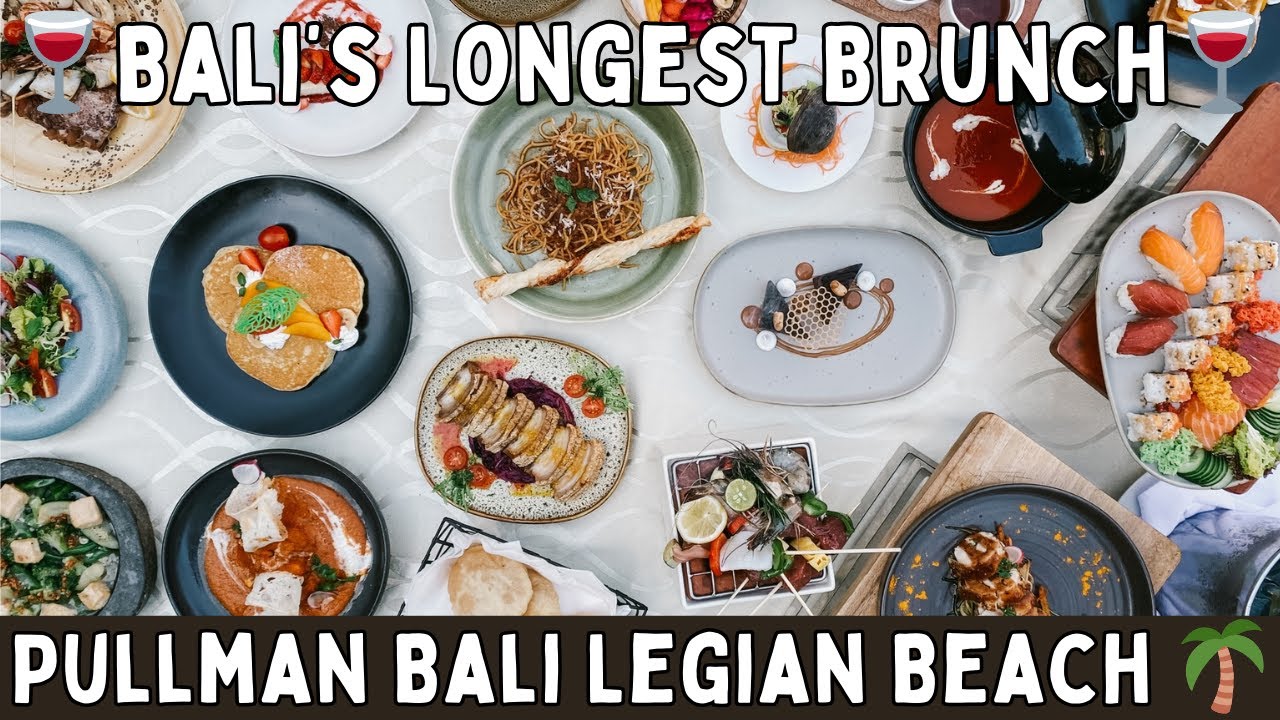 Bali’s Longest Brunch Just Got Better 🍹 | Pullman Bali Legian Splash Sunday Brunch