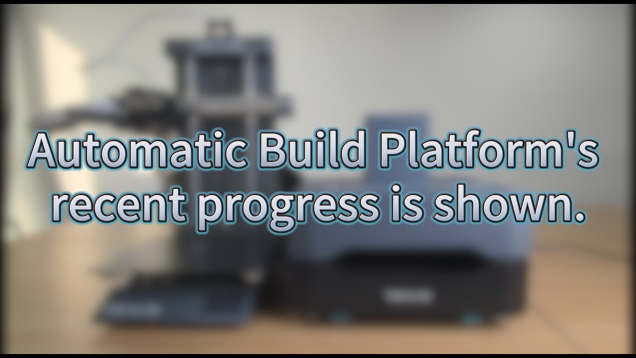 Cetus2丨Automatic build platform is about to be completed and demonstrated.