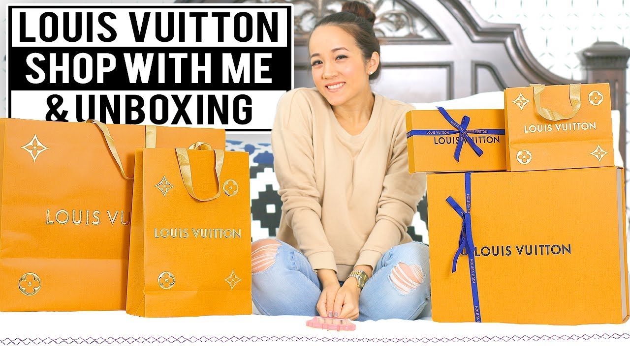 SHOP WITH ME AT LOUIS VUITTON + DOUBLE LV UNBOXING!!! | First Impressions + MOD Shots