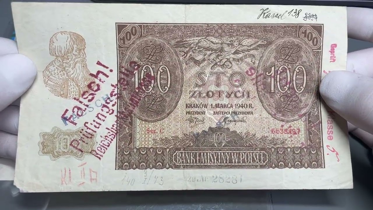 Bardzo ważny banknot na naszej aukcji - możliwe że 