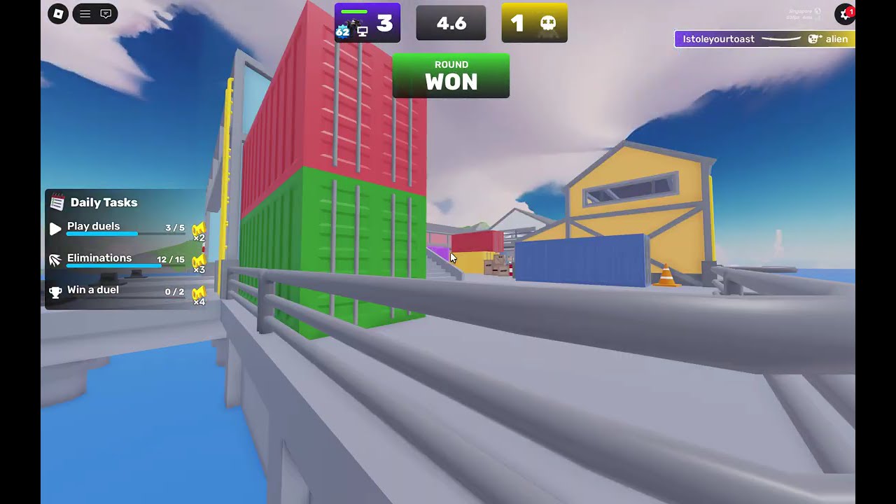 katana only W win(almost?)