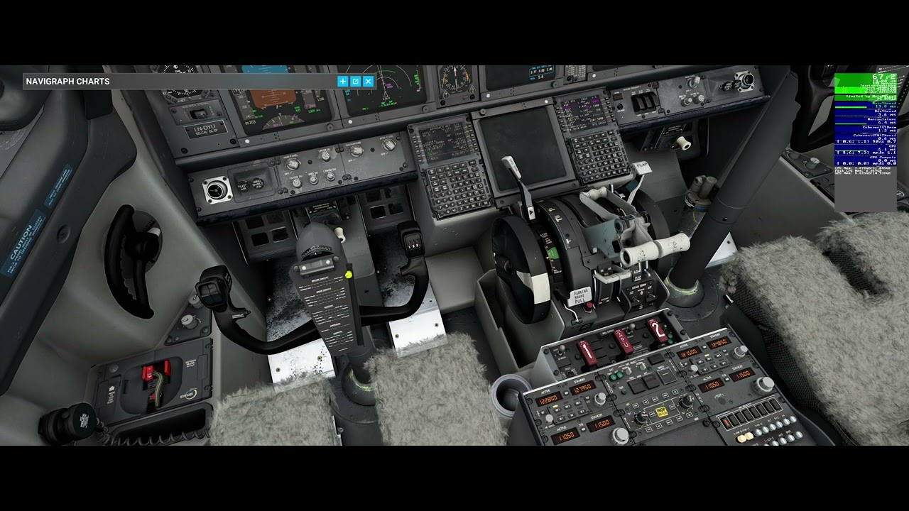 4NM idle to LGAV on PMDG 737