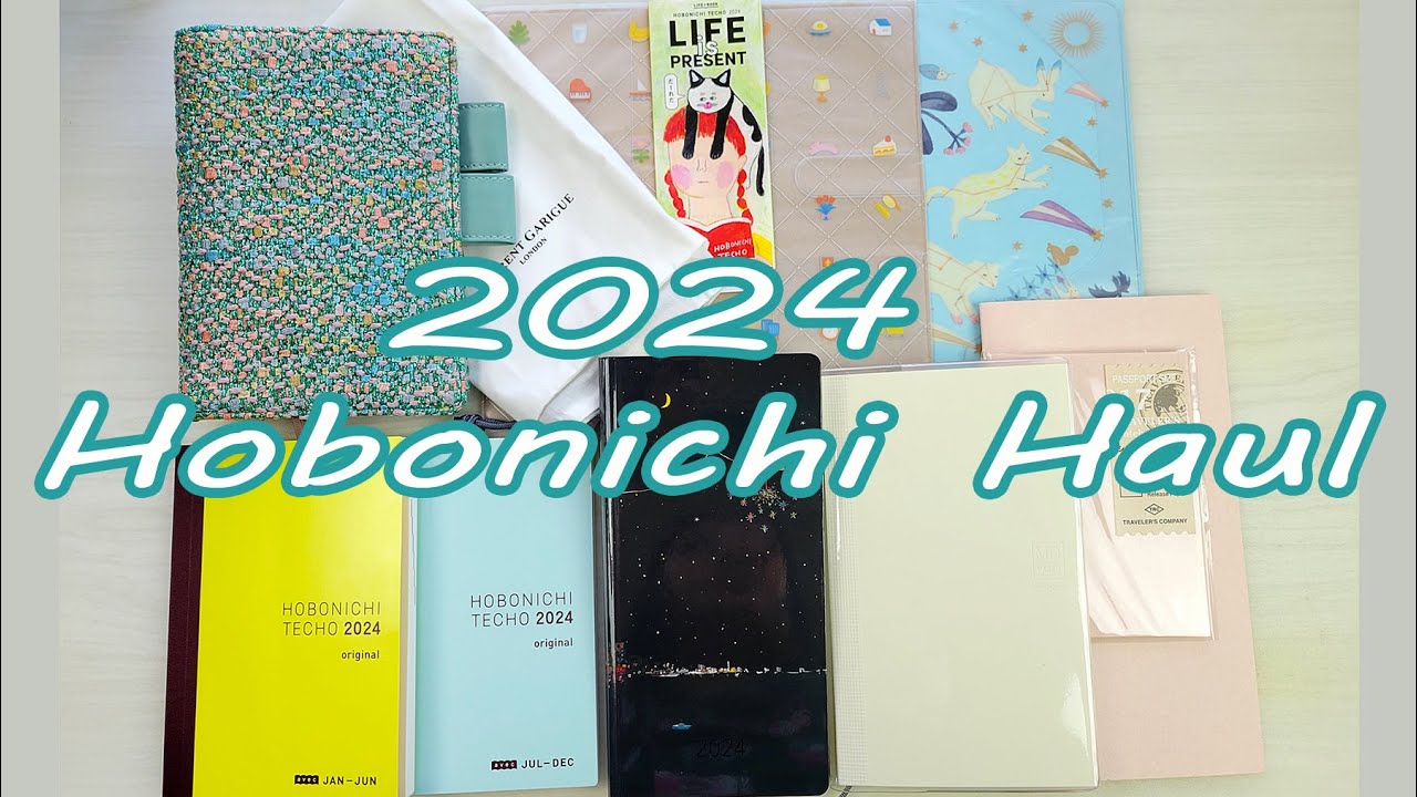 2024 Planner/Journal Haul | Hobonichi, MD Notebook, Travelers Notebook