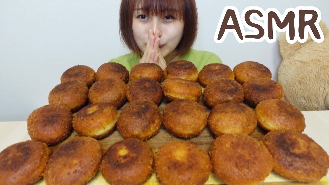 【ASMR】揚げたてカレーパン24個🍛🍞