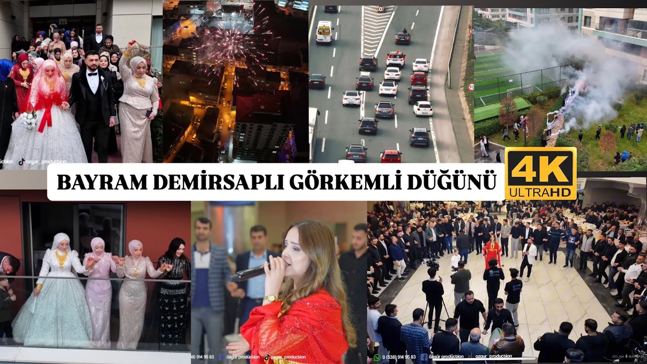 BAYRAM DEMİRSAPLI GÖRKEMLİ DÜĞÜNÜ