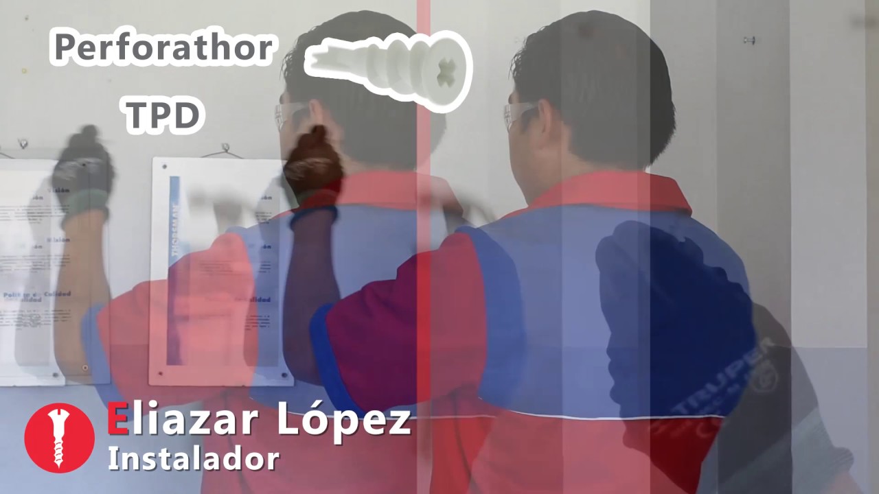 COMO PONER UN TAQUETE PARA TABLA YESO