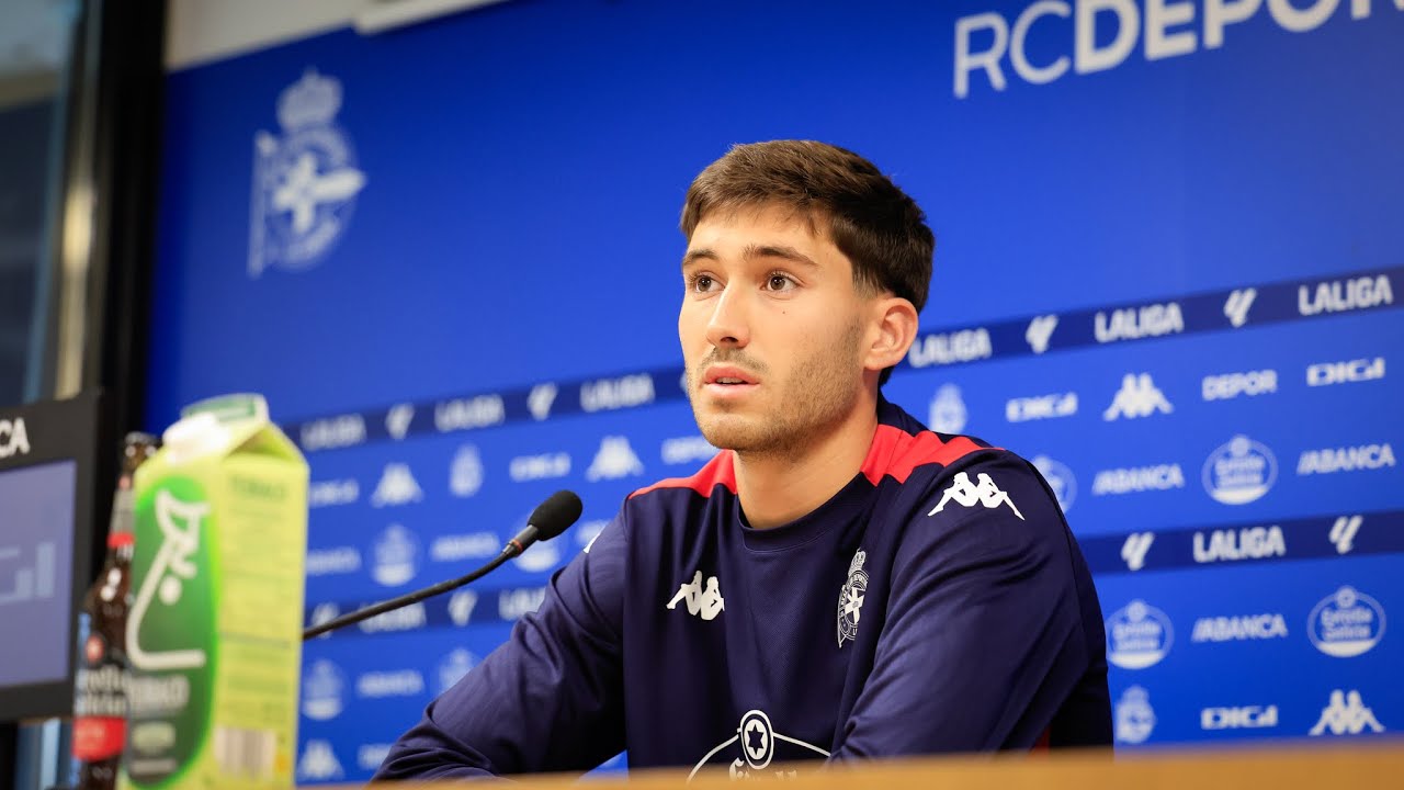 Rueda de prensa de Rafa Obrador previa al Albacete BP - RC Deportivo