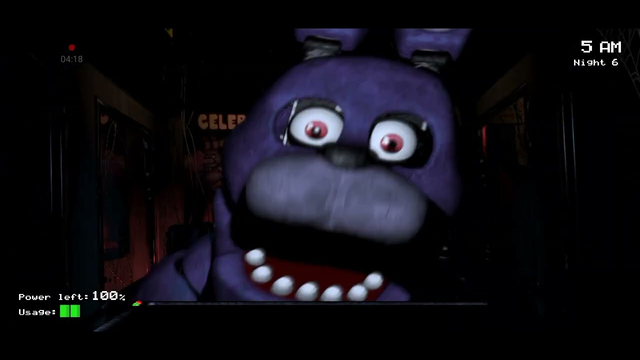 Jungando fnaf noche 6