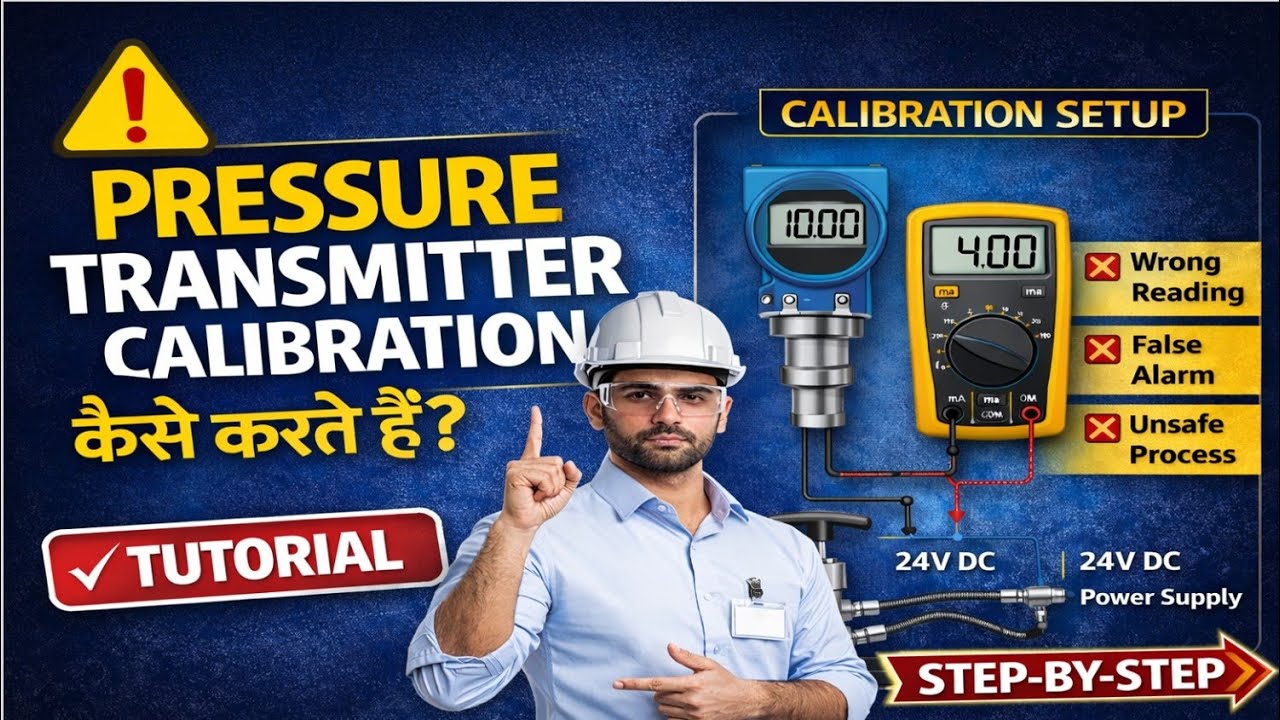 PRESSURE TRANSMITTER CALIBRATION कैसे करते हैं?