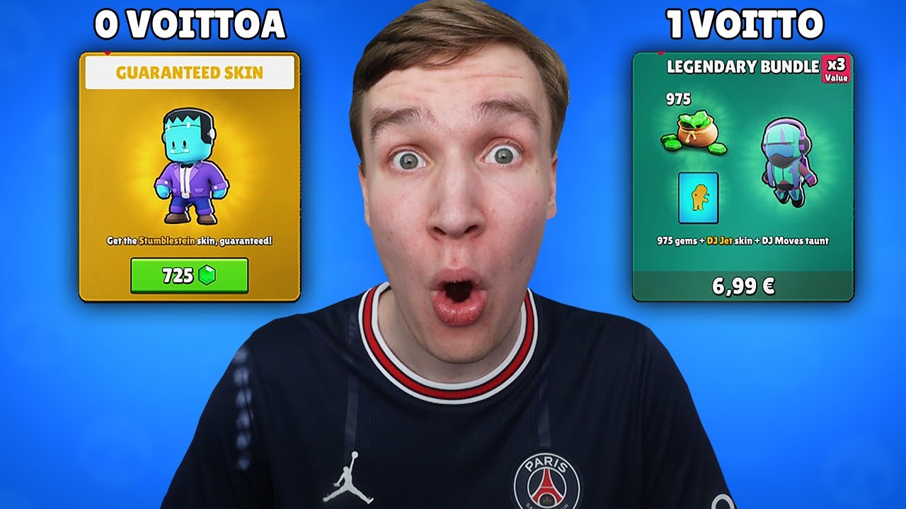 1 VOITTO = OSTA 1 PAREMPI TARJOUS! (Stumble Guys)