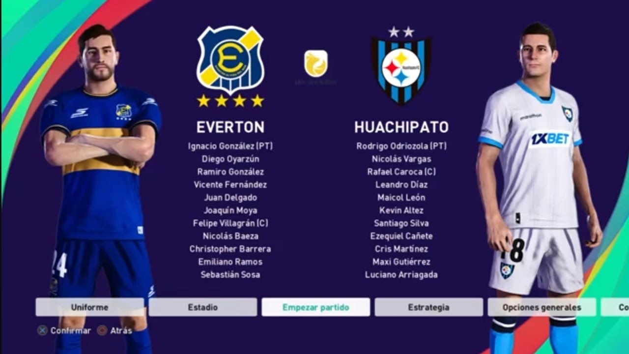 Chile Pes Aura Ps4 / Everton vs Huachipato / Liga Itau 2026