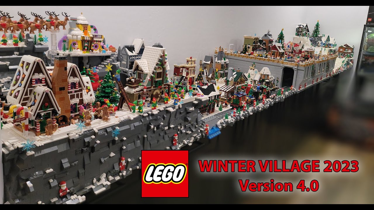 LEGO Winter Village 2023 VERSION 4.0!