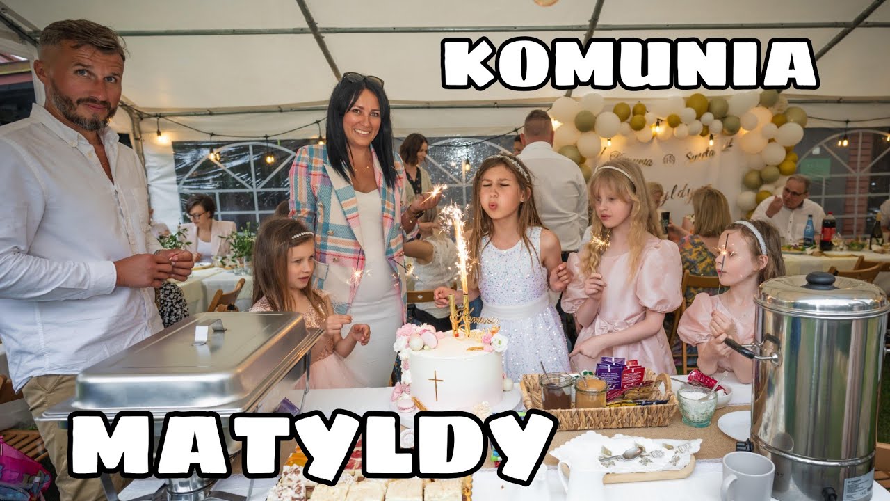 Komunia Matyldy - przyjęcie w ogrodzie 19.05.2024 Przysucha