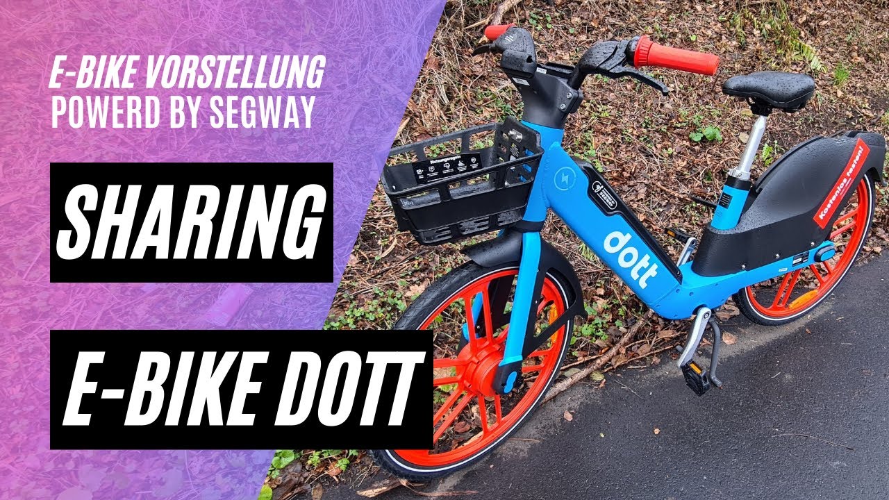 🚲 Das neue Dott Sharing E-Bike in Köln. (Powerd by Segway)
