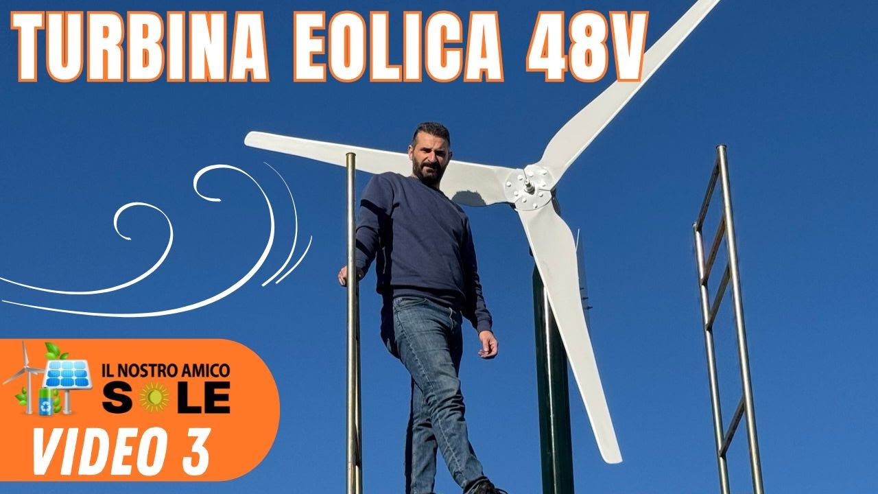 GENERATORE EOLICO FAI DA TE&nbsp;48 VOLT