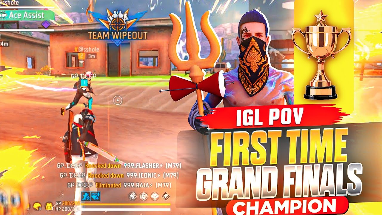 Grand Final 🏆 : IGL POV 👀 Every Decision Could End It 🔥 God's Plan  eSports Champion ?