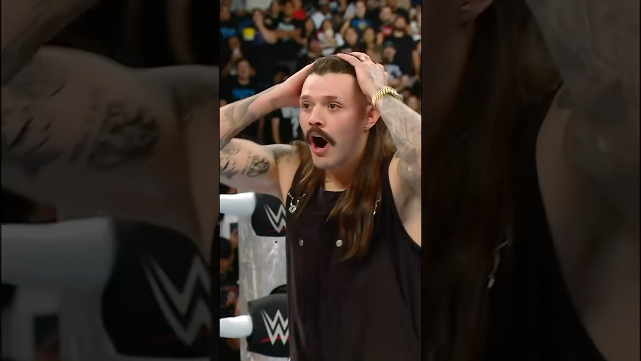 NO WAY! At #WWEBadBlood, Dom will be hanging above the ring in a SHARK CAGE during the match! 🦈⛓️