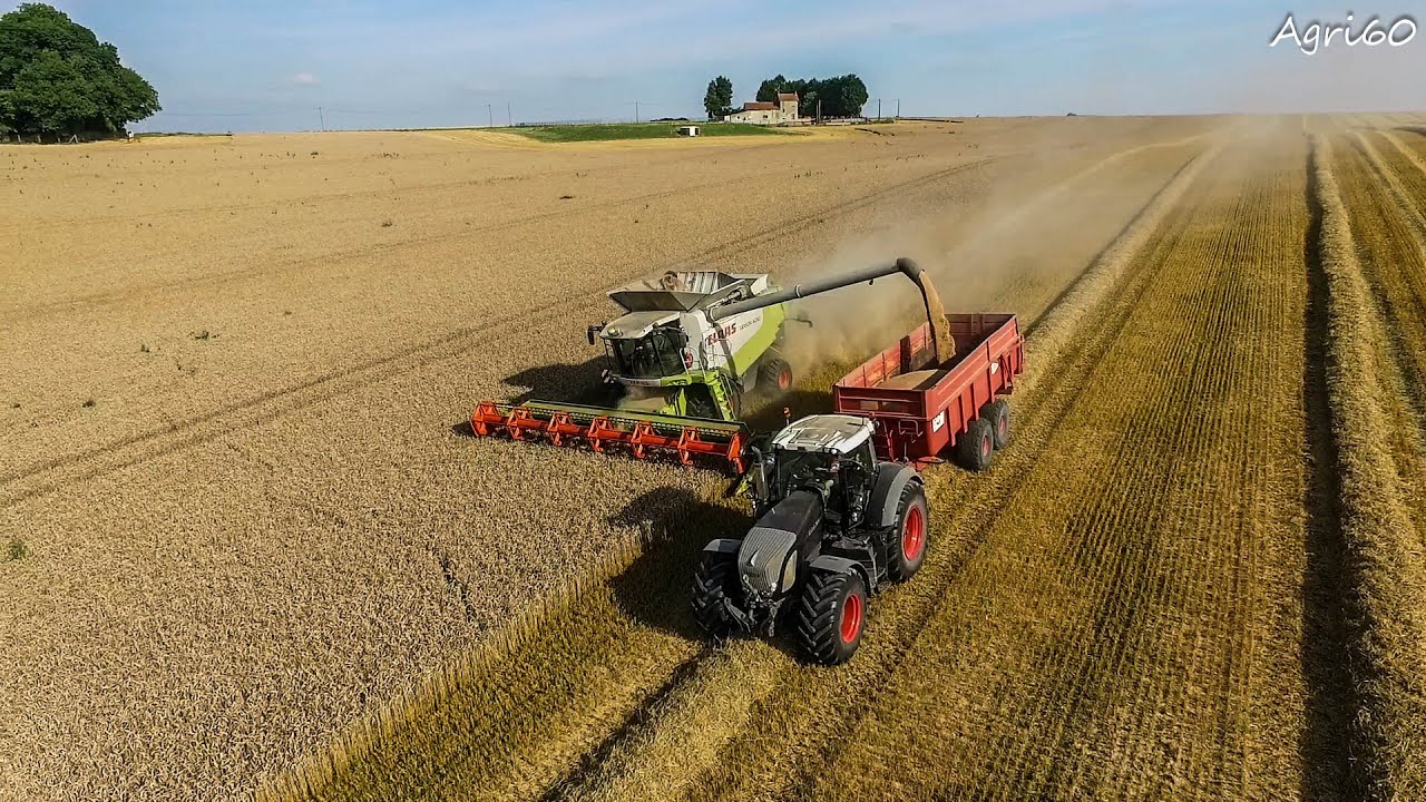 Moisson 2016 LEXION 600 + FENDT 927 BB, 927, 930