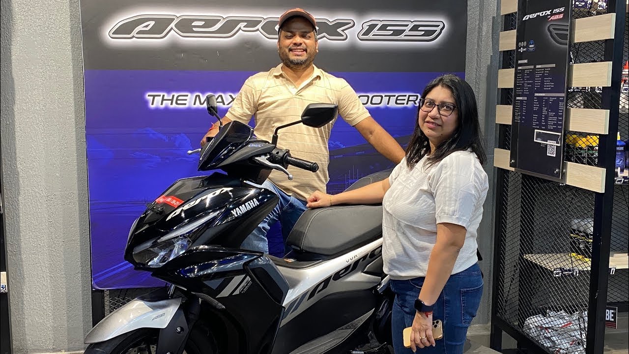 Taking Delivery of AEROX - FASTEST SCOOTER of India