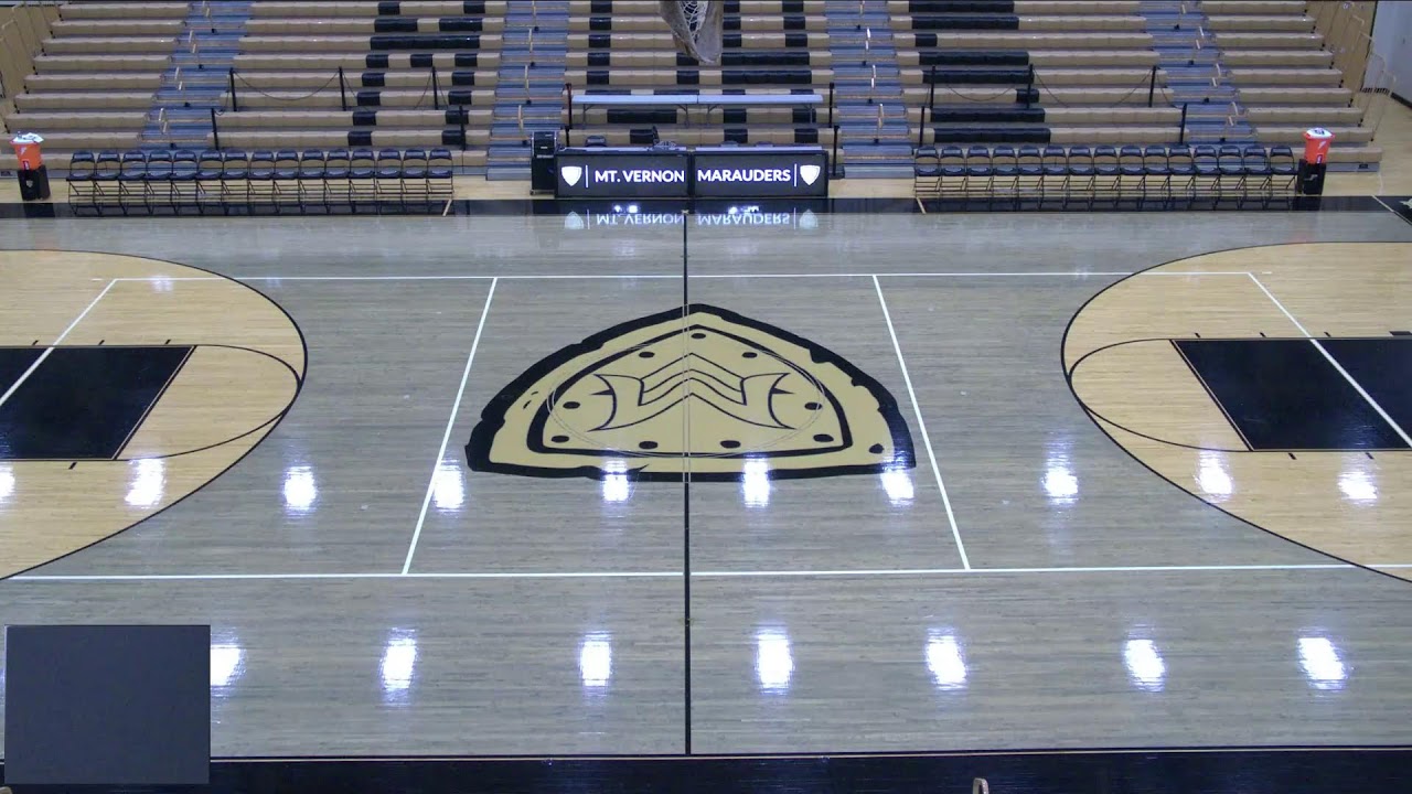 Mt. Vernon High School vs Marion High School Mens Varsity Basketball