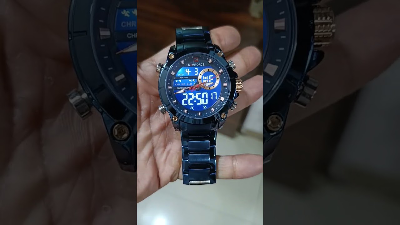 Naviforce 9163 #gadgets #watches #gadgetsshorts #wristwatch #watchcollection #rugged #naviforce