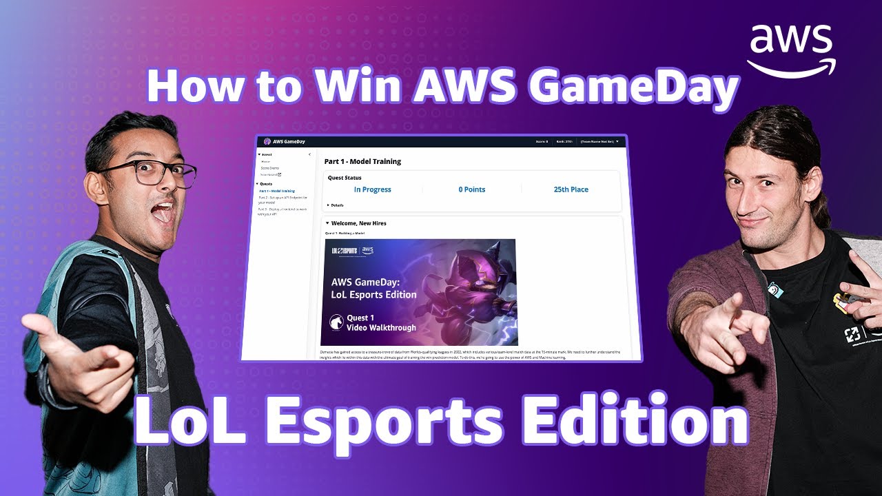 AWS GameDay: League of Legends – How Does It Work?