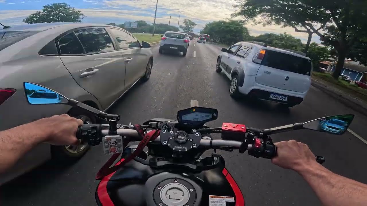 MT-09 NA RUA: som, torque e adrenalina REAL #mt09 #automobile #yamaha #061