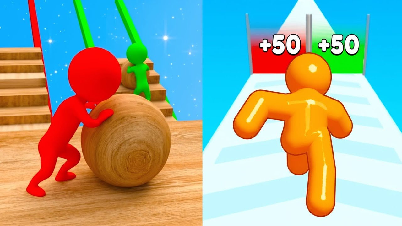 Tall Man Run VS Snow Race || Epic MixPlay 🔥 Max Levels Unlocked | Full Gameplay Walkthrough #281