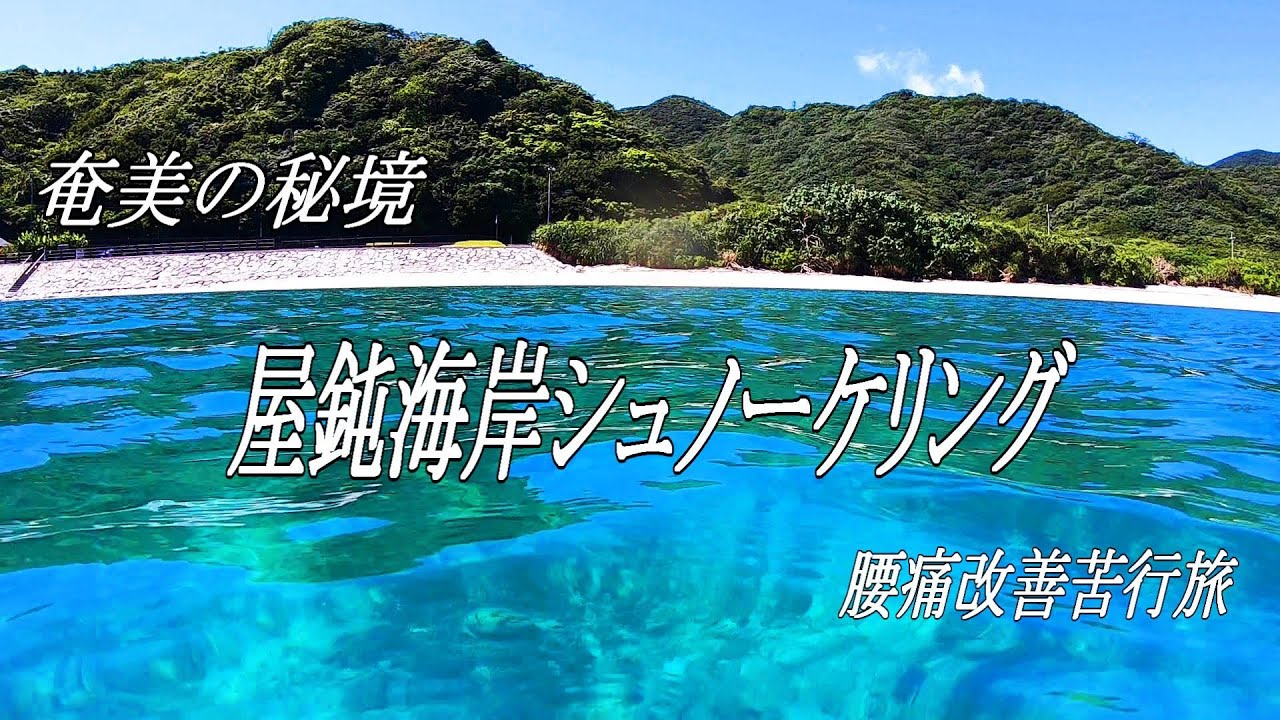 【奄美の秘境ビーチ】屋鈍海岸でシュノーケリング